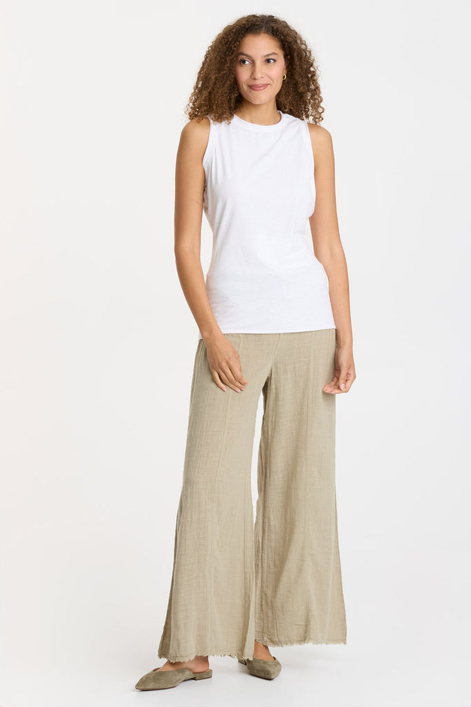 Gauze Kaj Wide Leg