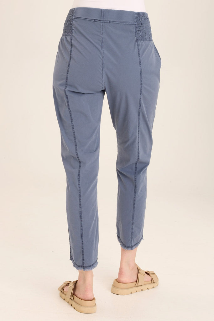 Acker Zipper Slim Crop