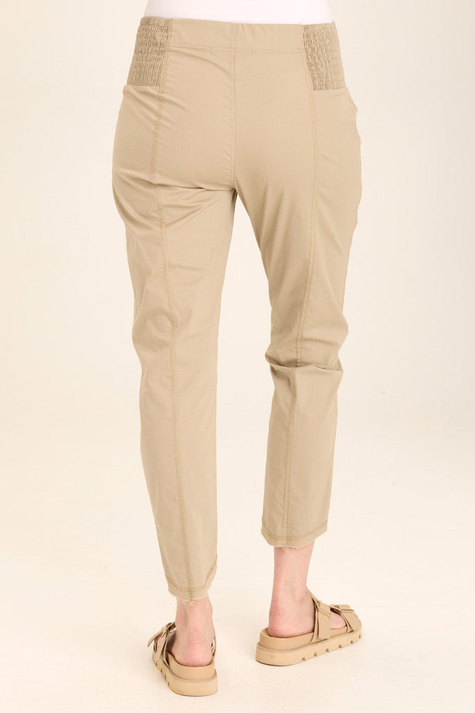 Acker Zipper Slim Crop