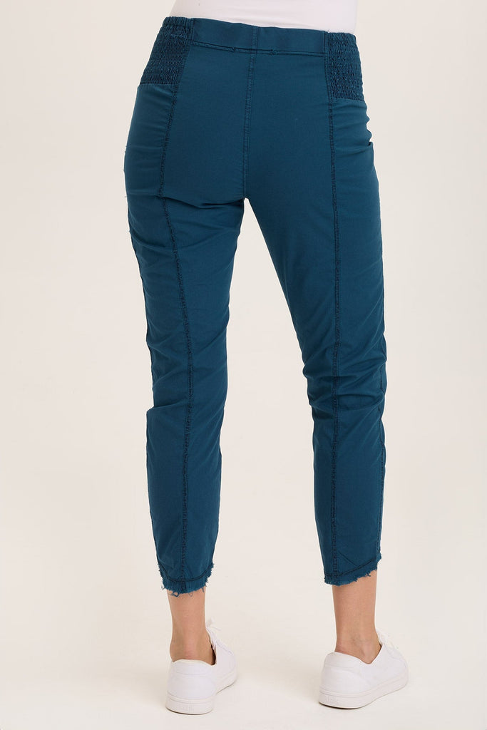 Acker Zipper Slim Crop