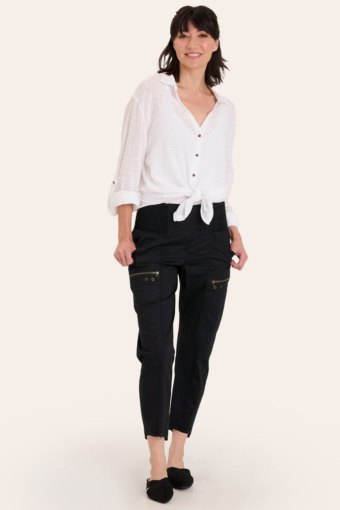 Acker Zipper Slim Pant