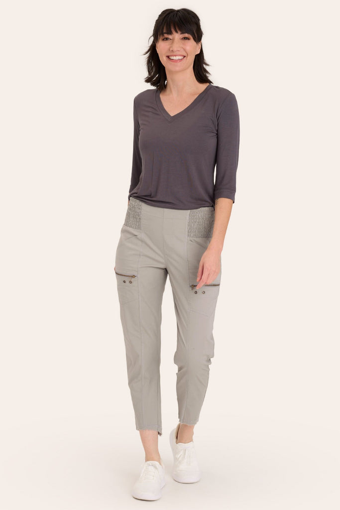 Acker Zipper Slim Pant