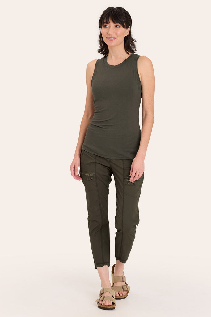 Acker Zipper Slim Pant