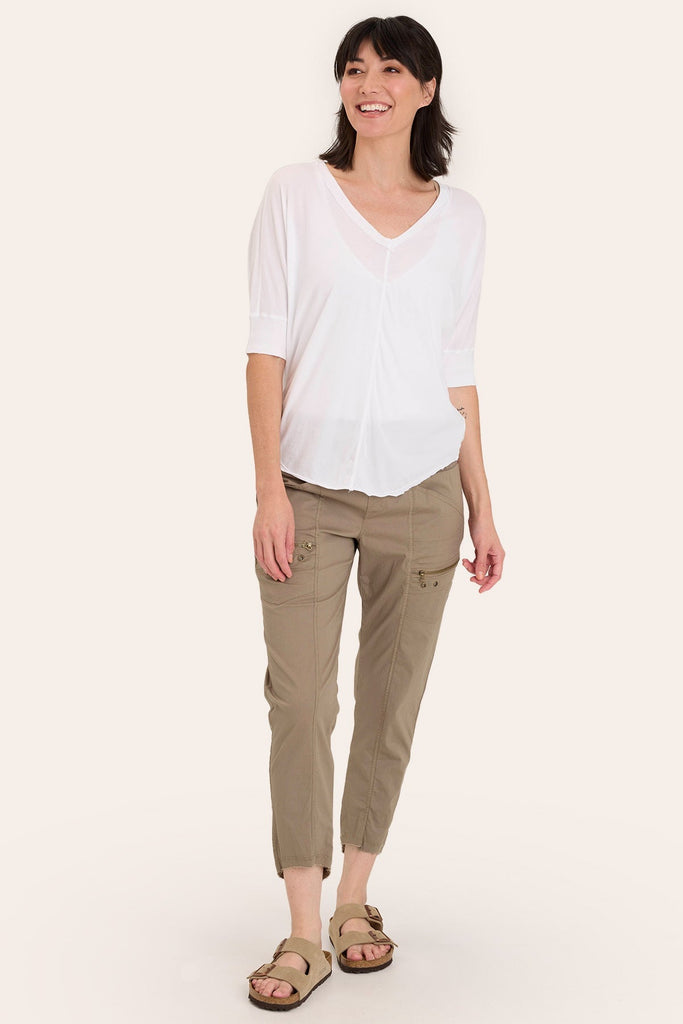 Acker Zipper Slim Pant