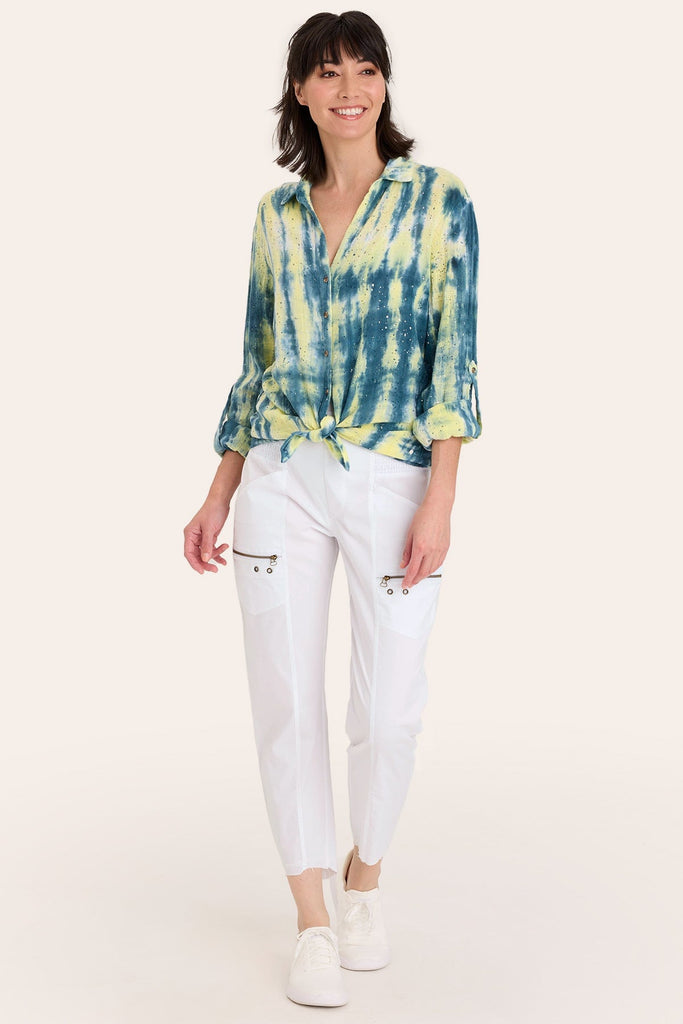 Acker Zipper Slim Pant