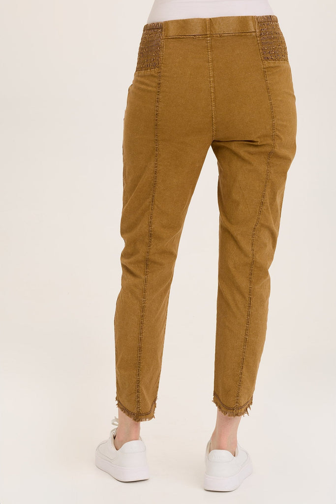 Acker Zipper Slim Crop
