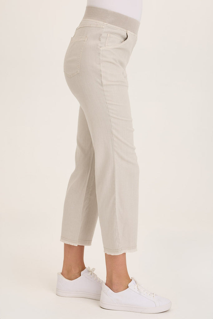 Lorilei Twill Flare Pull-On Pant