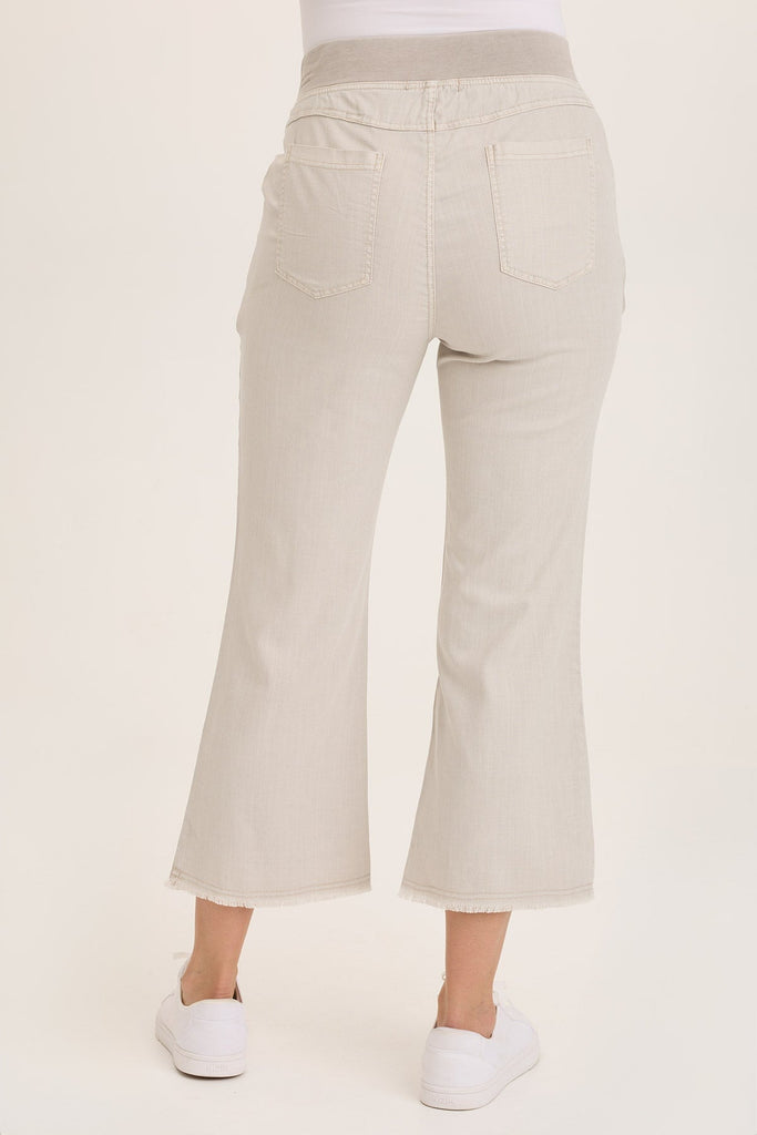 Lorilei Twill Flare Pull-On Pant