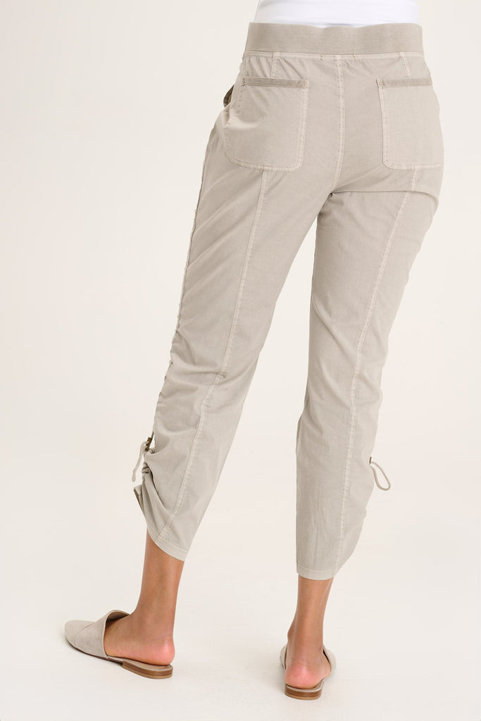 Otish Slim Poplin Crop