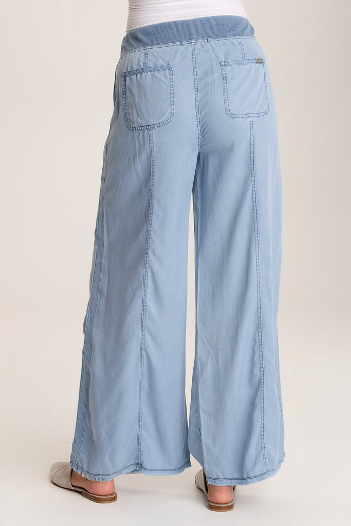 Loen Twill Wide Leg Pant