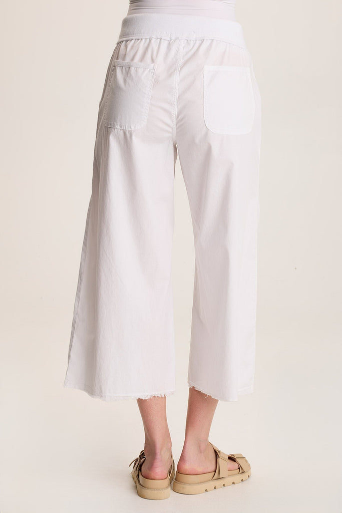 Seaver Poplin Wide Leg Crop Pant