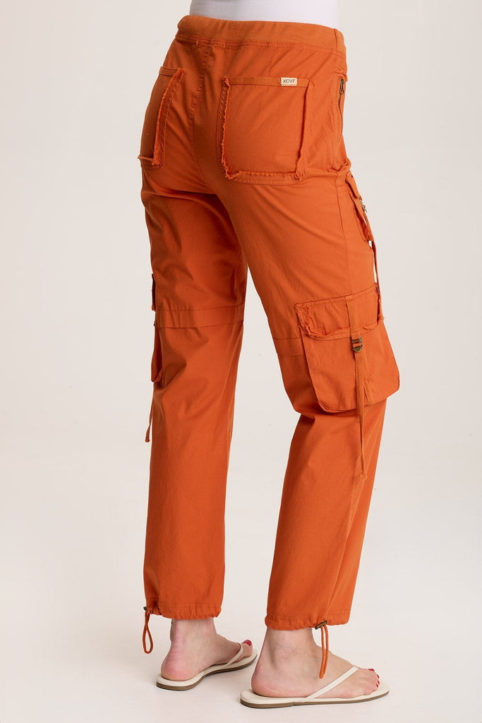 Jillit Poplin Cargo Jogger Crop Pant