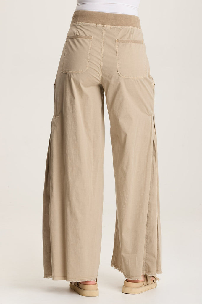Coline Poplin Wide Leg Pant