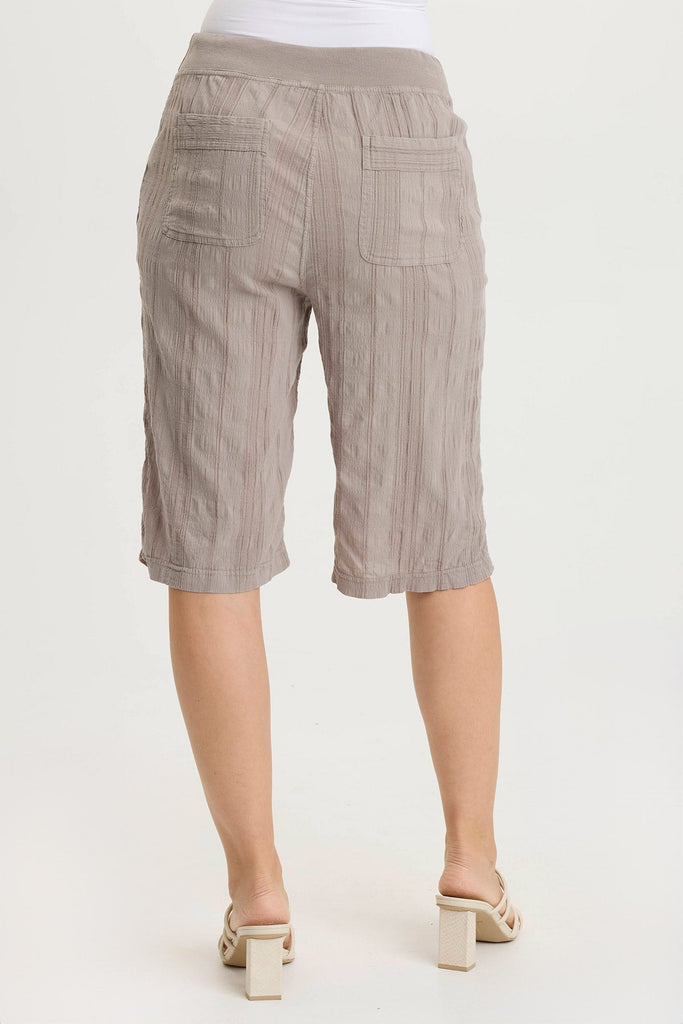 Osbert Textured Gauze Multi-Pocket Bermuda Short