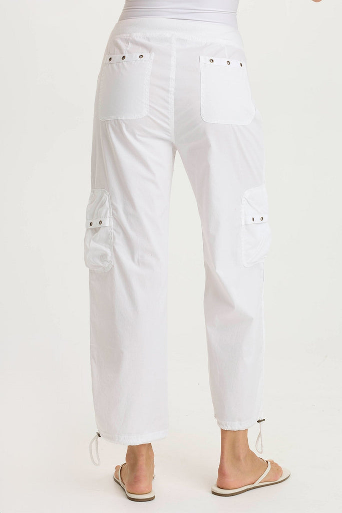 Langley Poplin Cinched Leg Cargo Pant