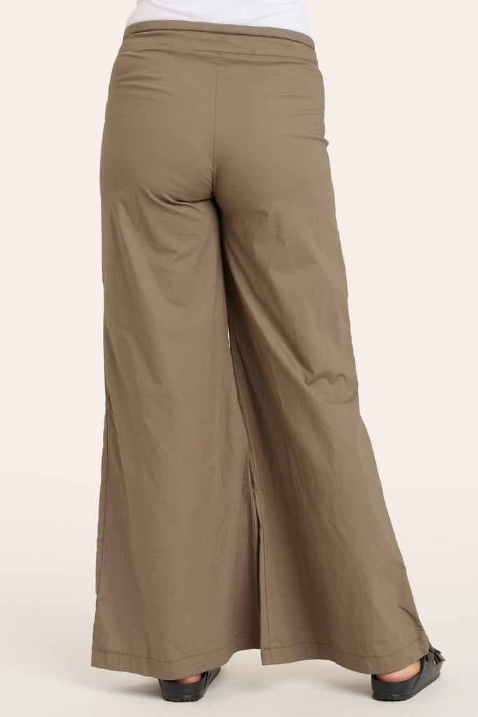 Terraced Wide Leg Pant